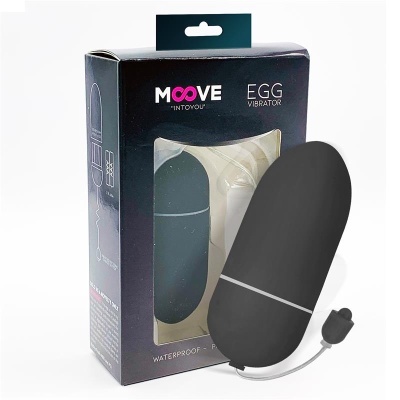 Moove: Ovo Vibratório 10 Funções, Discreto, À Prova d'Água