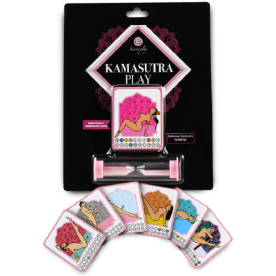 Jogo Erótico Kamasutra: Cartas, Ampulheta e Posições Únicas