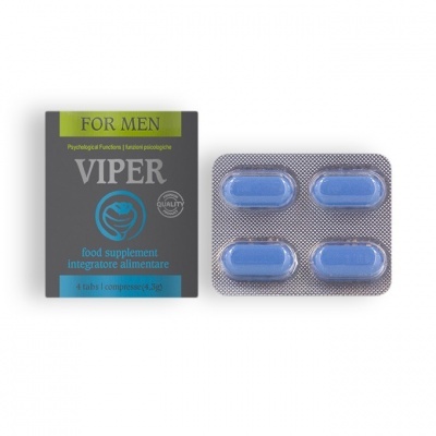 Cápsulas Estimulantes Viper para Eles 4 uni