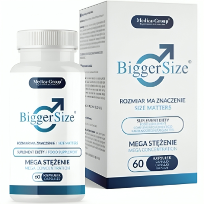 BiggerSize – Suplemento alimentar para vitalidade masculina