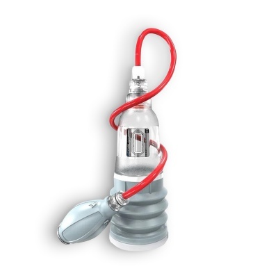 Bomba para Pénis Transparente com Acessórios Bathmate Hydroxtreme 3