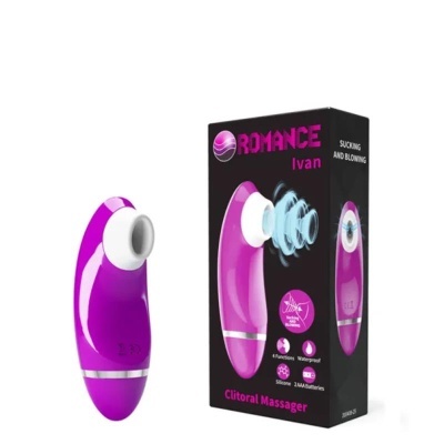 Sugador de Clitóris Ivan com 4 Funções de Sucção e Prazer Intenso