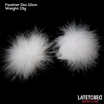 TAPA MAMILOS COM PENUGEM COMPRIDA