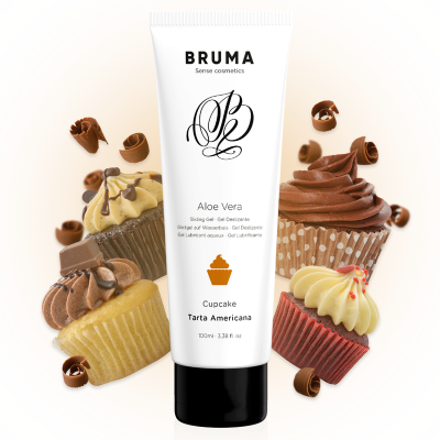 BRUMA - LUBRIFICANTE DE ALOE VERA CUPCAKE 100 ML