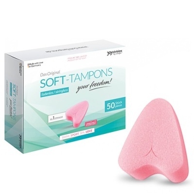 Caixa com 50 Tampões Soft-Tampons Mini