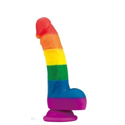 LOVETOY Dildo Prider 8" Silicone Líquido