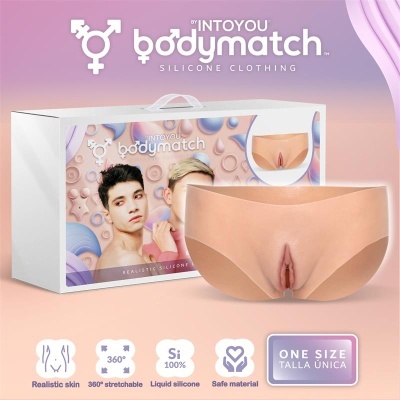 Calcinha BODYMATCH Bexly Vagina Hiperrealista Silicone Líquido Tamanho Único