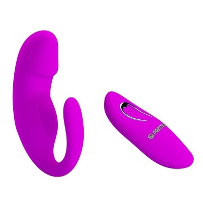 Vibrador para Casais Pretty Love Rosa com Controlo Remoto