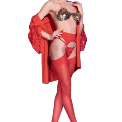 Meias Ligas Vermelhas: Elegância e Sedução