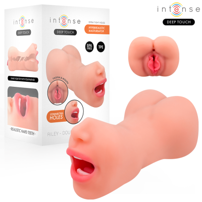 Riley Double Mouth & Vagina – Masturbador duplo realista