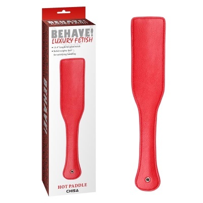 Palmatória Hot Paddle CHISA Cor Vermelho