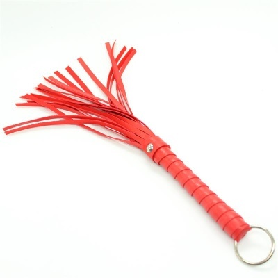 LATETOBED BDSM LINE Mini Flogger 28 cm Vermelho