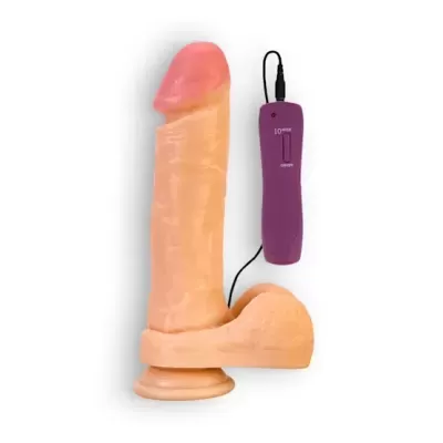 Vibrador Realista Branco Bruno