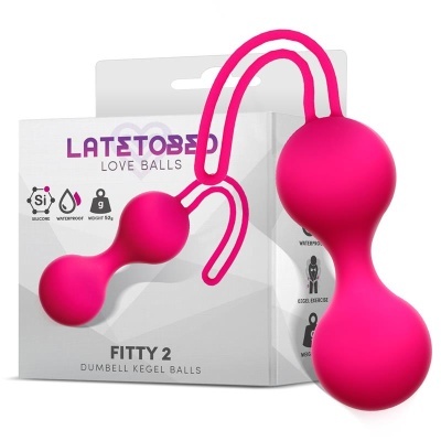 Fitty 2: Bolas Kegel de Silicone à Prova d'Água