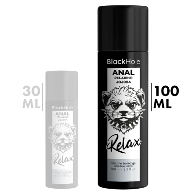 RELAXANTE ANAL BASE DE SILICONE 100 ML - BLACK HOLE