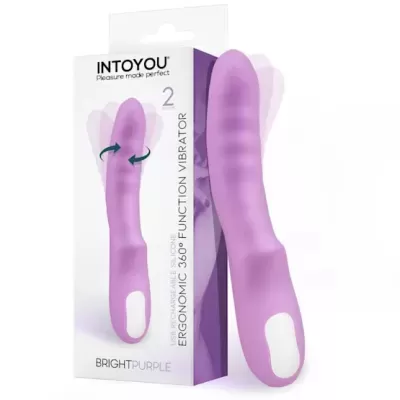 Brightpurple: Vibrador Potente com Design Inovador para Prazer Único