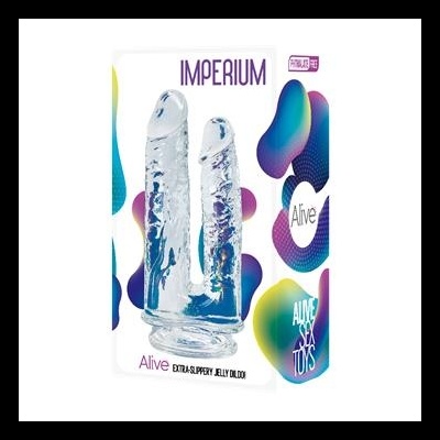 Dildo Duplo Transparente