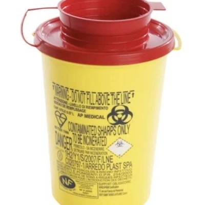 Contentor Lâminas Usadas 0.6Lts