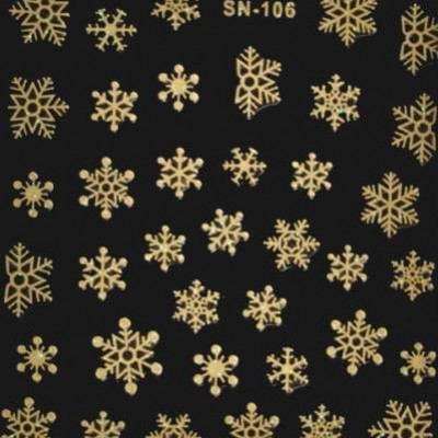 Autocolantes 3D de Natal - SN-106