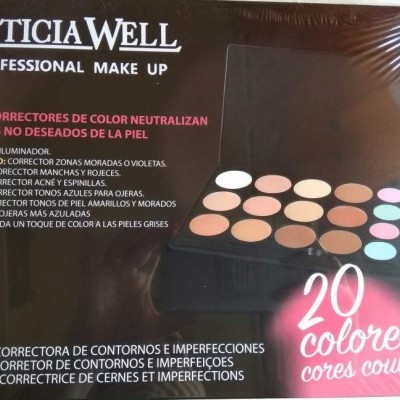 Leticia Well - Paleta de 20 corretores