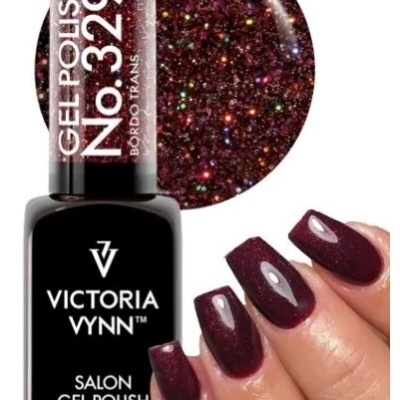 Victoria Vynn Verniz Gel Nº 329 - Bordo Trans - 8 ml