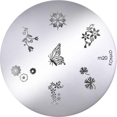 Placa de Carimbos M20 - Konad