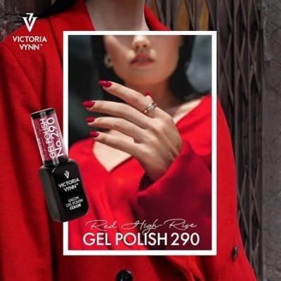Victoria Vynn Verniz Gel Nº 290 - Red High-Rise - 8 ml