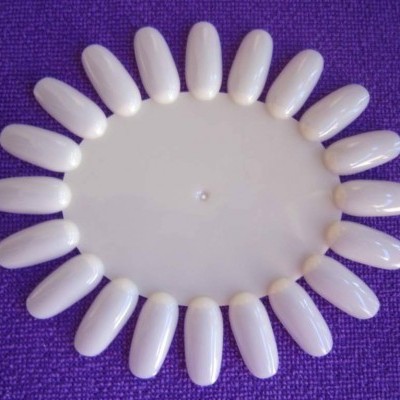 Mostruário de 20 cores em disco - Branco