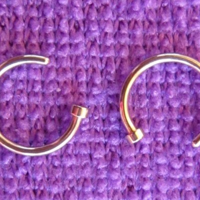 Piercings para Nariz Dourado