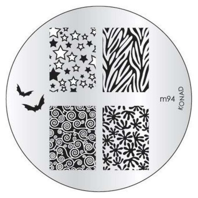 Placa de Carimbos M94 - Konad