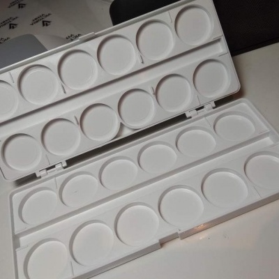 Paleta para colocar as cores de paint gel - Com Tampa