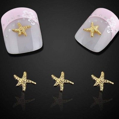 Estrelas Douradas 3D - 10 unidades