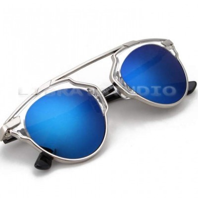 Óculos Espelhados Azuis