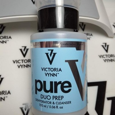 Frasco de desidratante e limpador Victoria Vynn Pure Duo Prep