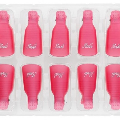 Dedeiras com mola - Soak-Off Verniz Gel - 10 Unidades