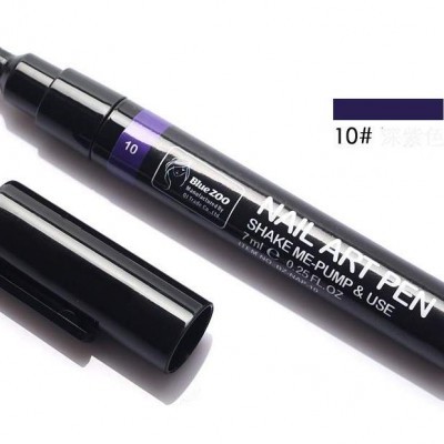 Caneta Nail Art Roxo