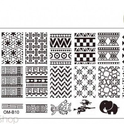 Placa de Carimbos OM-B10