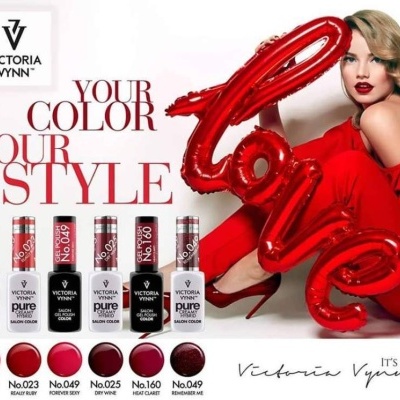 VV - Cores Verniz Gel - Vermelhos