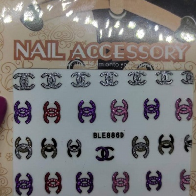 Autocolantes Chanel BLE886D