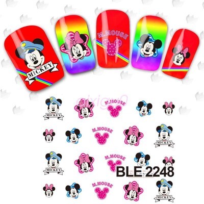 Decalques Minnie e Mickey BLE2248