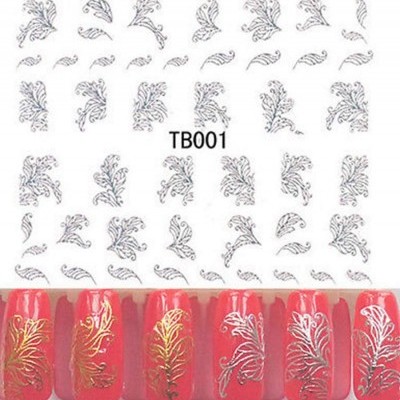 Autocolantes 3D Prateados - TB001