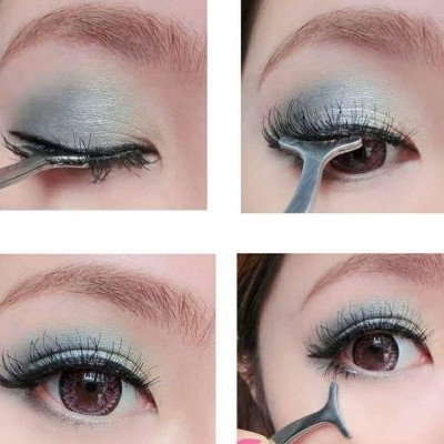 Pinça para colocar pestanas