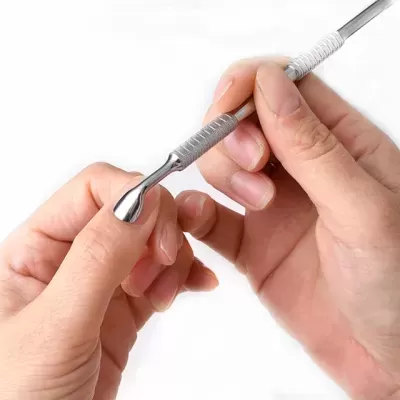 Empurra Cutículas Inox - Ergonómico