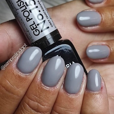 Victoria Vynn Verniz Gel Nº 156 - Grey Quicksilver - 8 ml