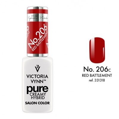 Victoria Vynn Verniz Gel Nº 206 - Red Battlement - 8 ml