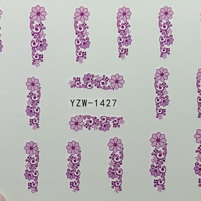 Decalques Flores - YZW-1427