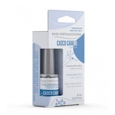 Casco de Cavalo - Base Fortalecedora - Vitamina B5 e Mirra - 8 ml