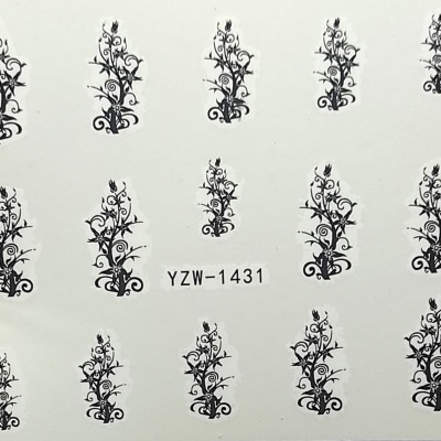 Decalques Flores YZW-1431