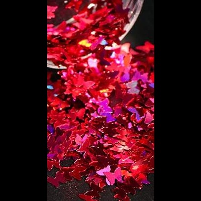 Borboletas Vermelhas - Potinho