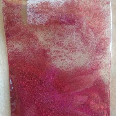 Saqueta de Glitter Cor de Rosa